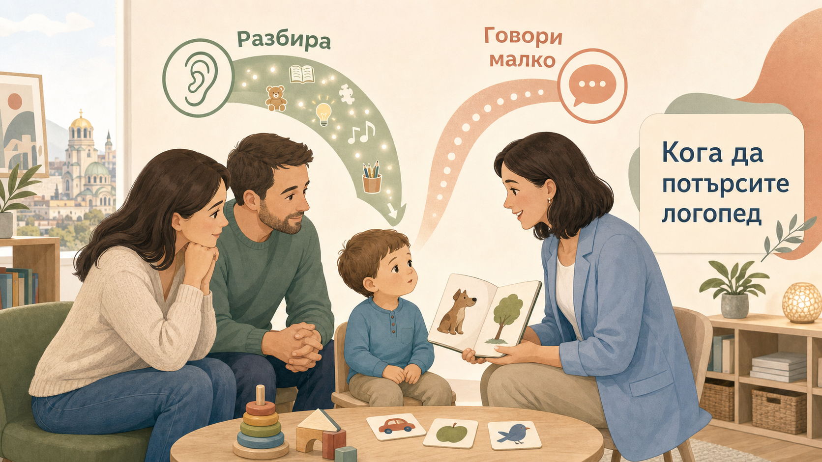 Какво да правите, ако детето разбира, но говори много малко